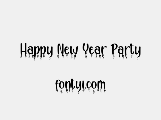 Happy New Year Party