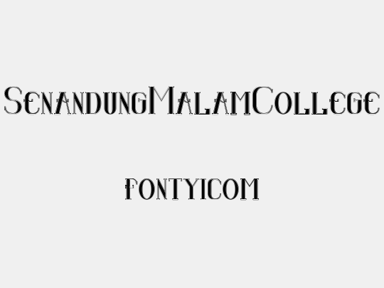 Senandung Malam College