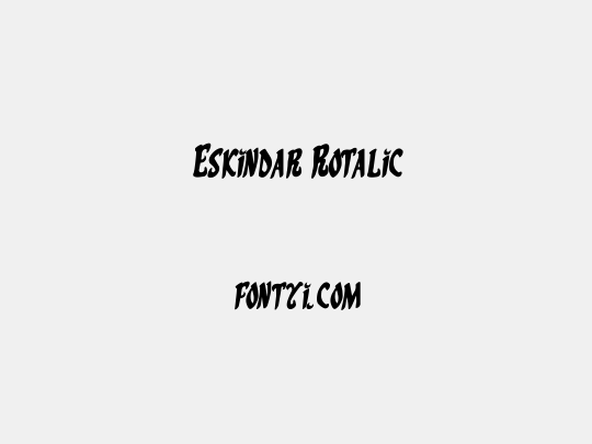 Eskindar Rotalic