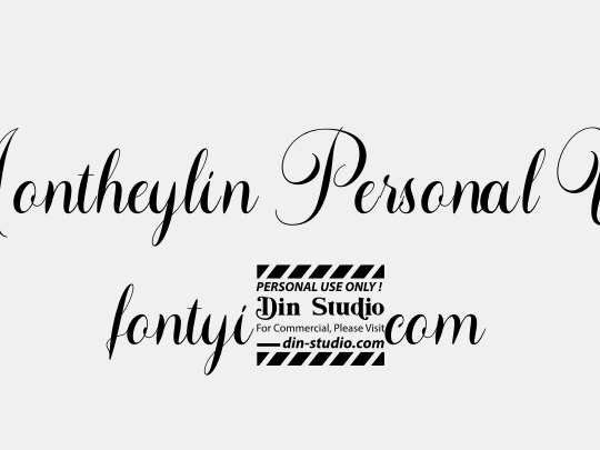 Montheylin Personal Use