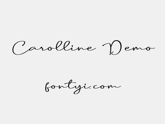 Carolline Demo