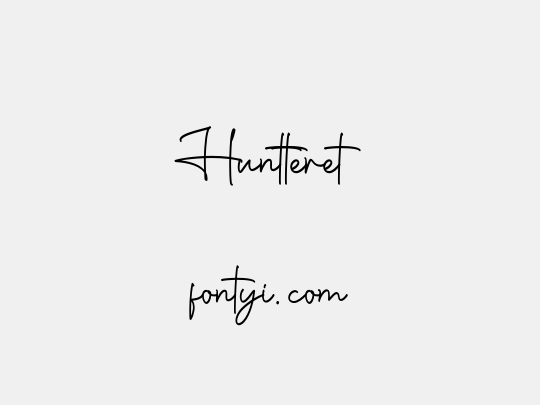 Huntteret