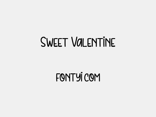 Sweet Valentine