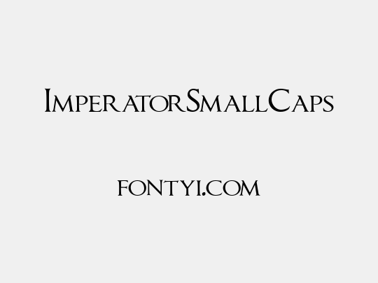 ImperatorSmallCaps
