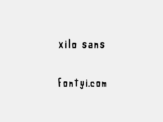 xilo-sans