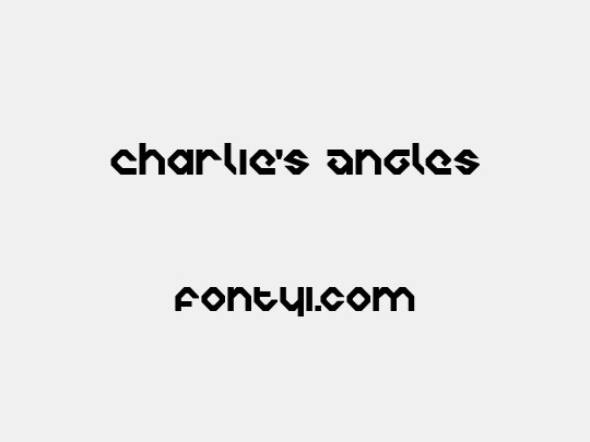 Charlie's Angles