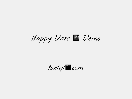 Happy Daze - Demo