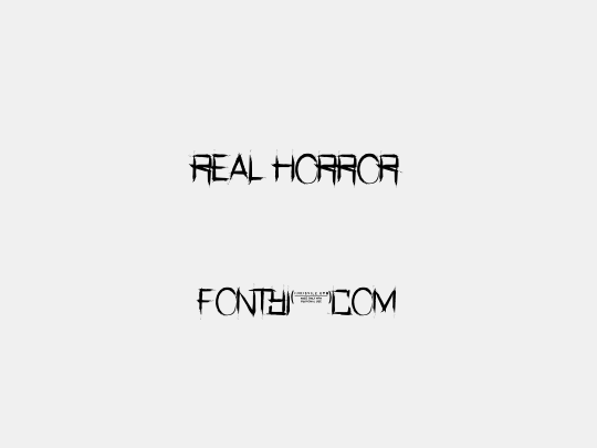 Real Horror