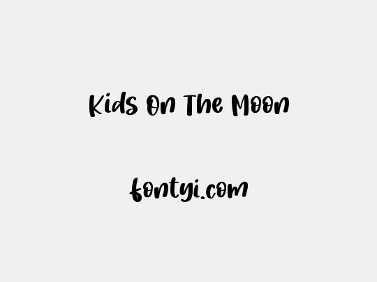 Kids On The Moon
