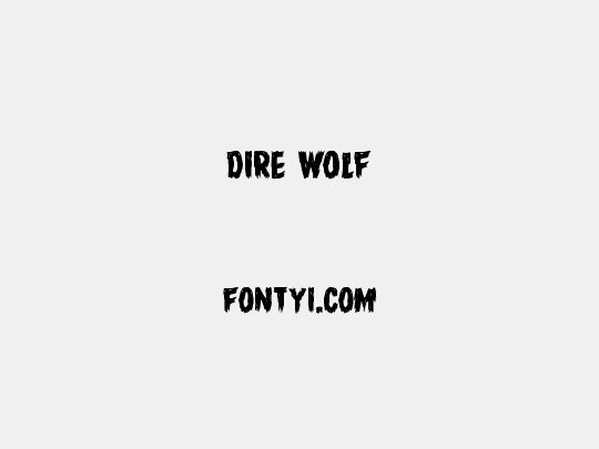 Dire Wolf