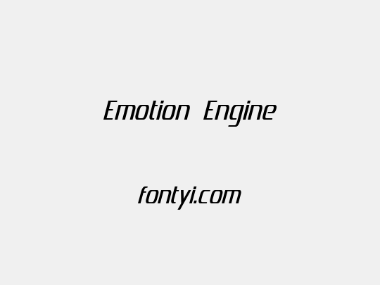 Emotion Engine
