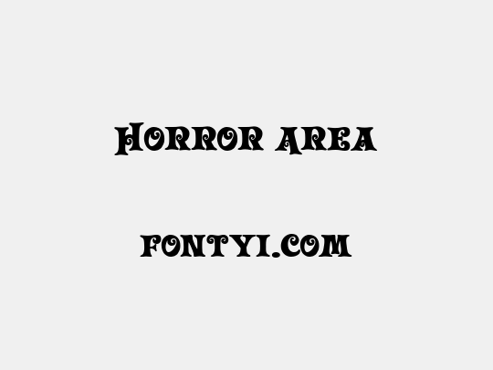 Horror Area