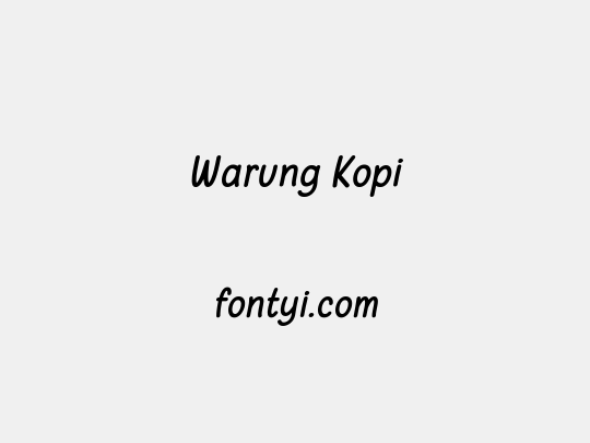Warung Kopi