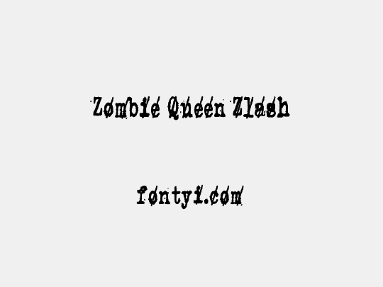 Zombie Queen Zlash
