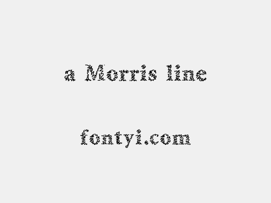 a Morris line