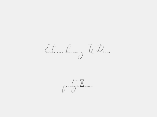 Extraordinary U Demo