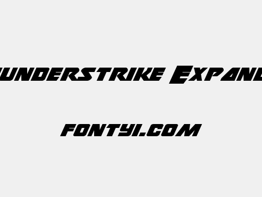 Thunderstrike Expanded