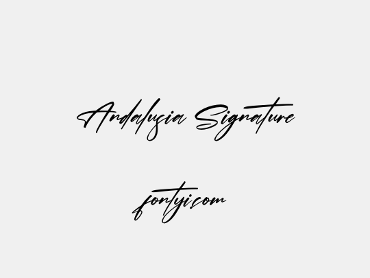 Andalusia Signature