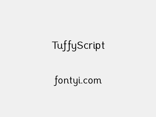 TuffyScript