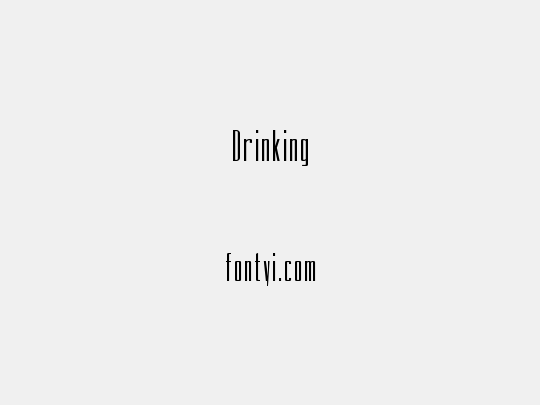Drinking