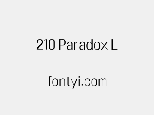210 Paradox L