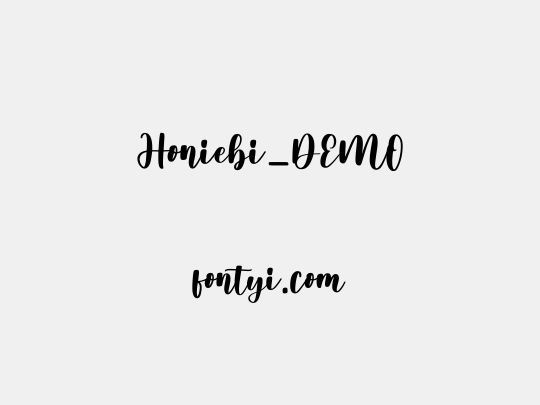 Honiebi_DEMO