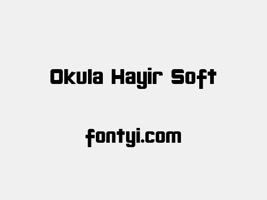 Okula Hayir Soft