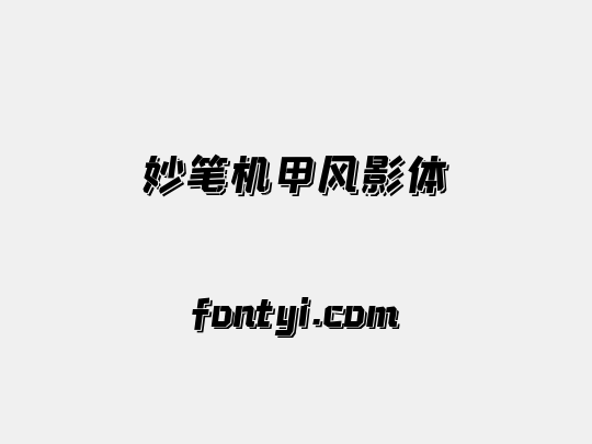 妙笔机甲风影体