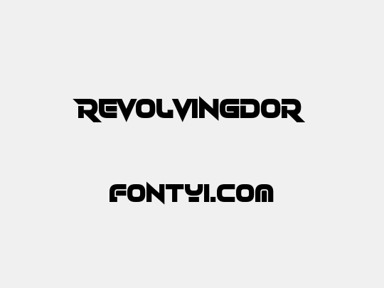 Revolvingdor