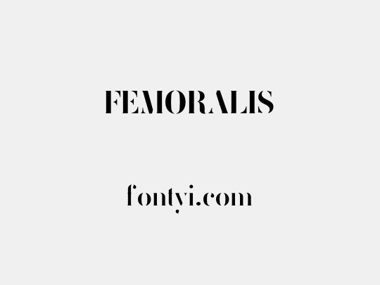 FEMORALIS