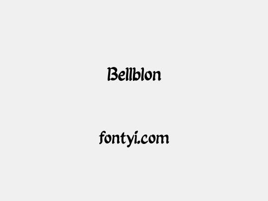 Bellblon