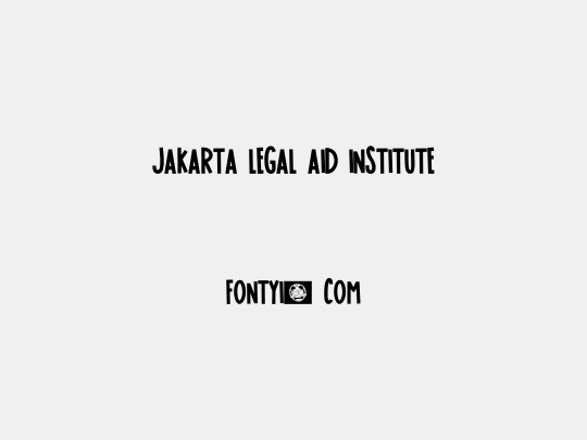 JAKARTA LEGAL AID INSTITUTE
