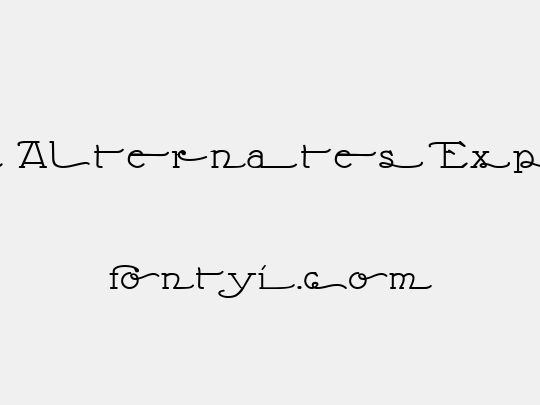 Nathan Alternates Expanded