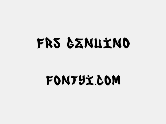 FRS GENUINO
