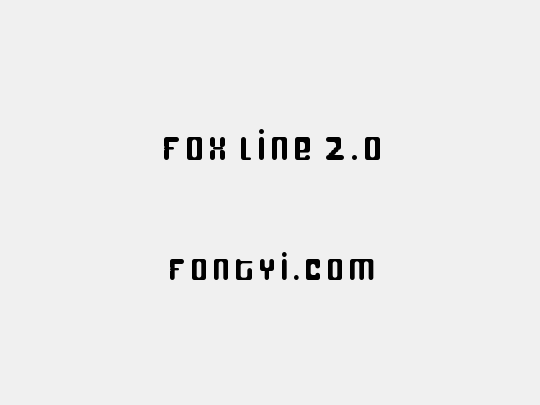 fox line 2.0