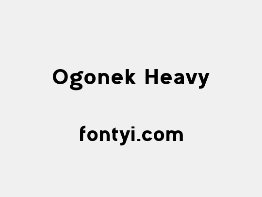 Ogonek Heavy