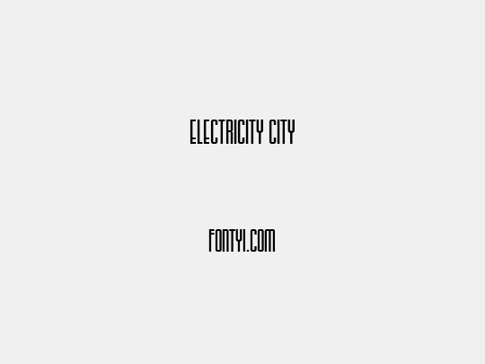 Electricity City