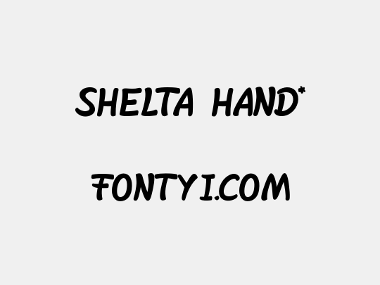 Shelta Hand*