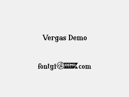 Vergas Demo