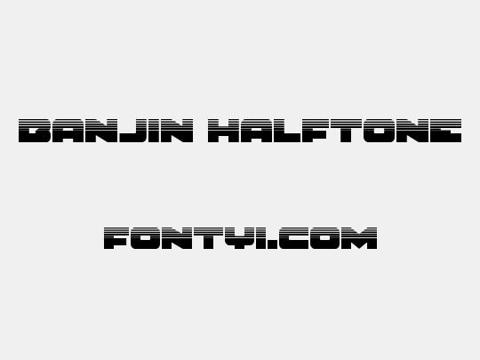 Banjin Halftone