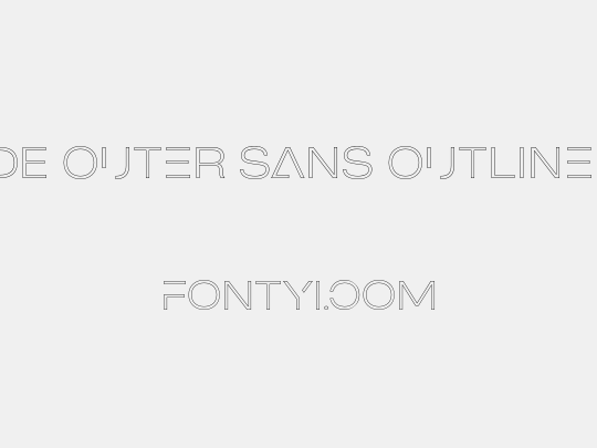 MADE Outer Sans Outline Alt