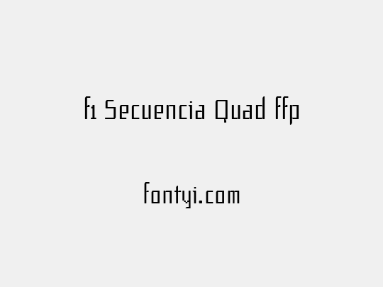 f1 Secuencia Quad ffp