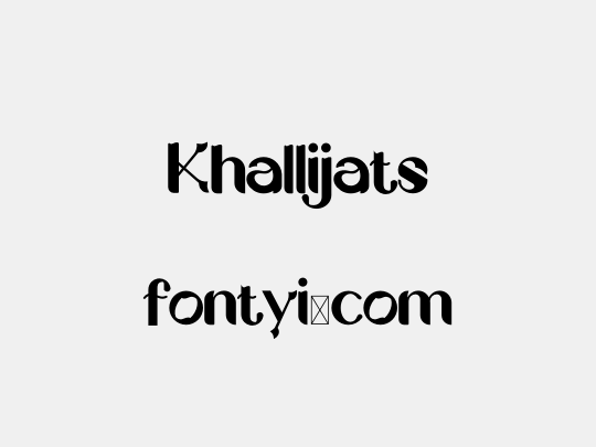 Khallijats