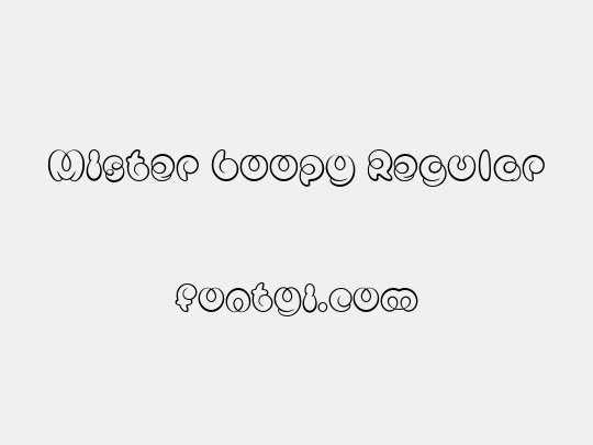 Mister Loopy Regular