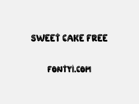 SWEET CAKE FREE