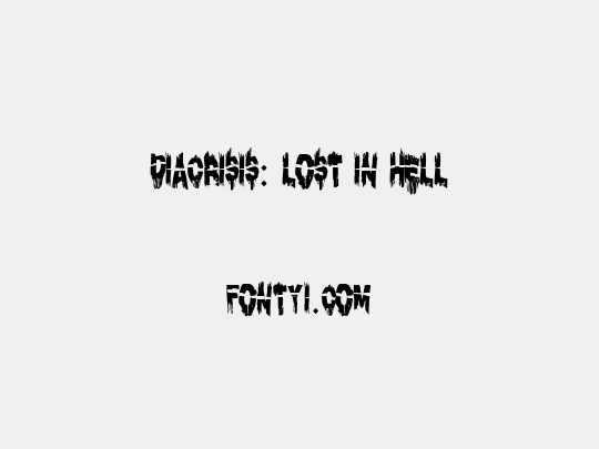 Diacrisis: Lost in Hell