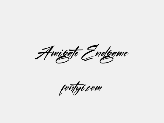 Amigate Endgame