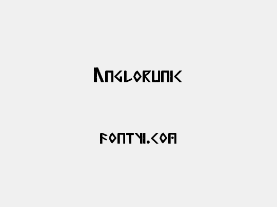 Anglorunic