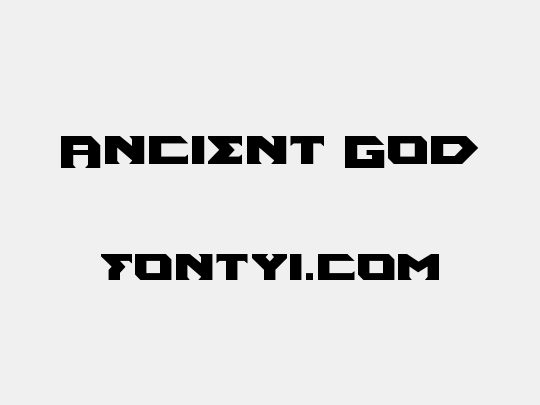 Ancient God