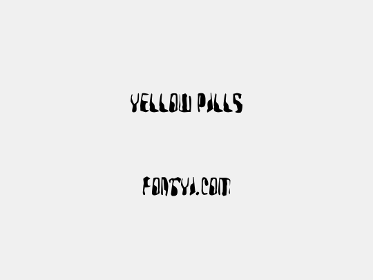 Yellow Pills